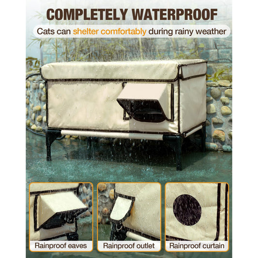 VILLA OUTDOOR-ELEVATE - REFUGIO TÉRMICO ELEVADO CON ESTRUCTURA ANTICORROSIÓN