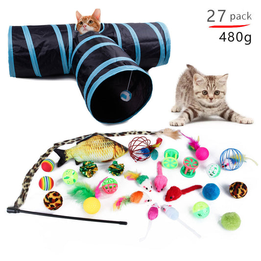 MEGA-SET INTERACTIVO "PURE-JOY" - COLECCIÓN TÉCNICA DE ESTIMULACIÓN INTEGRAL PARA GATOS