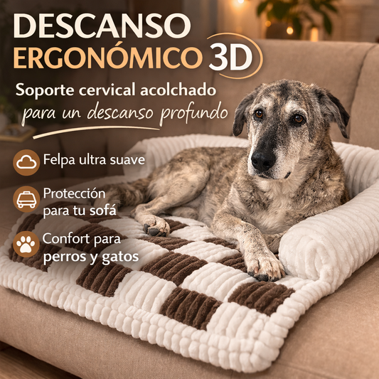 MANTA-SOFÁ CHESS-COMFORT - PROTECTOR TÉRMICO ACOLCHADO