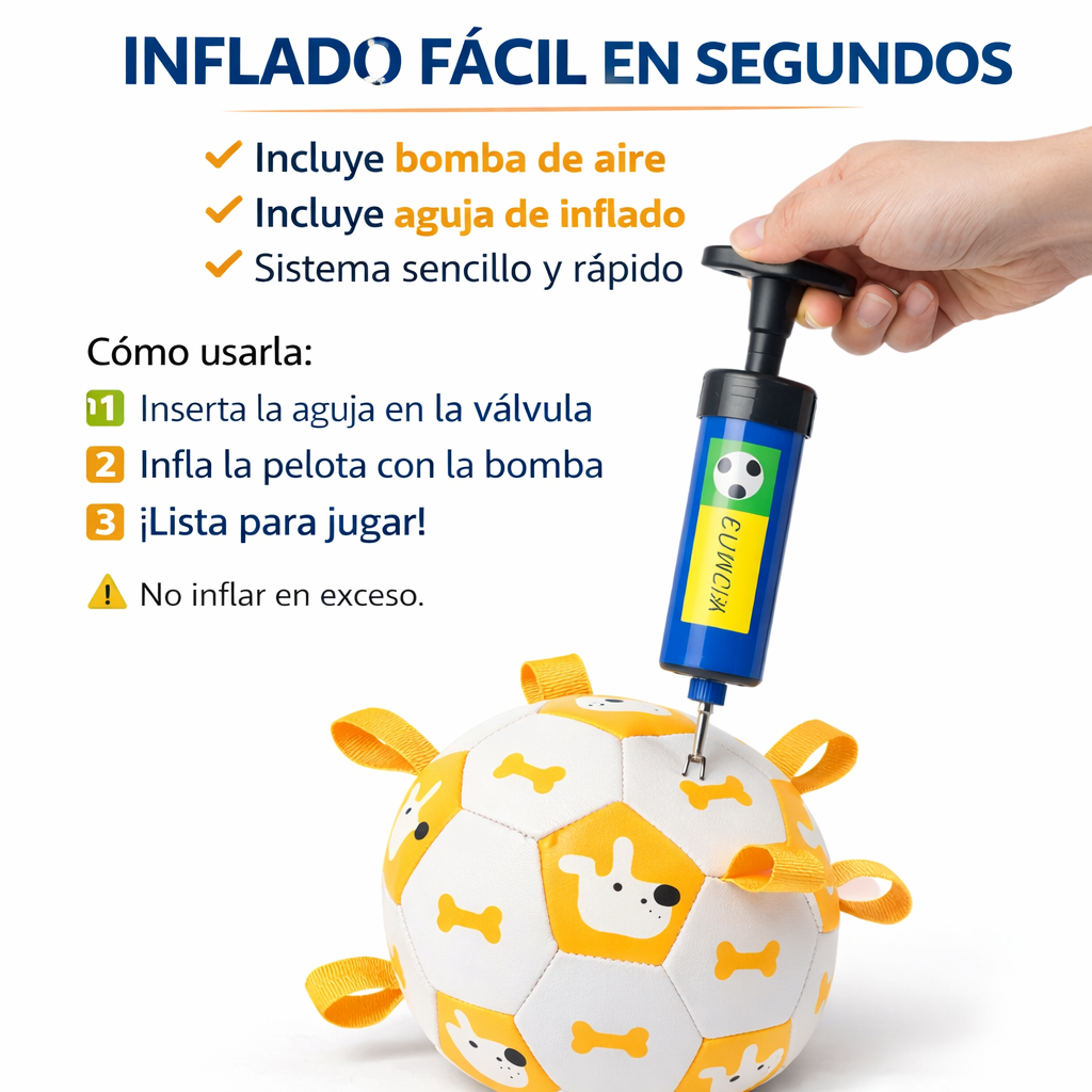 PELOTA INTERACTIVA AGARRE FÁCIL PAW™