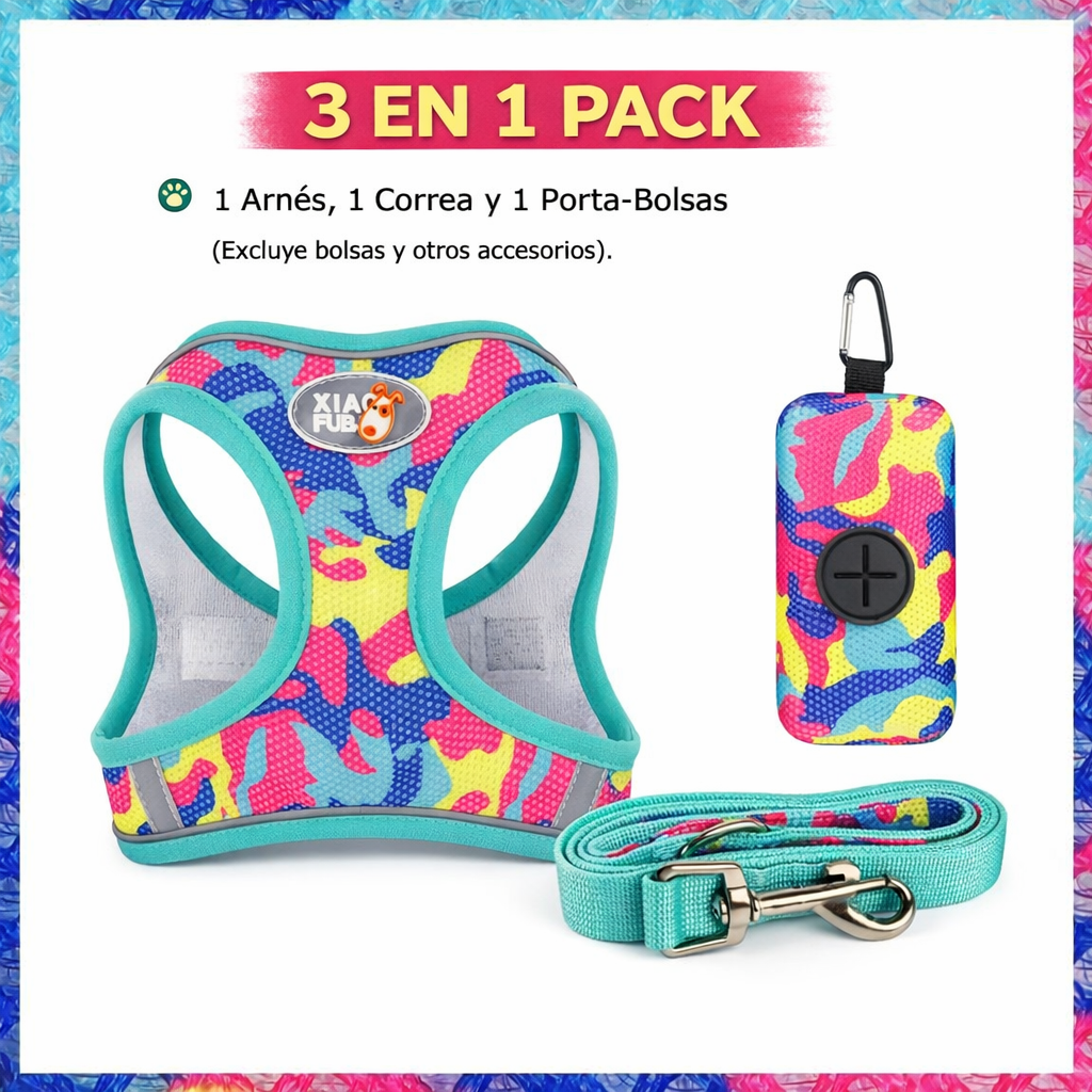 PAQUETE DE PASEO TODO EN UNO CAMO PAW™