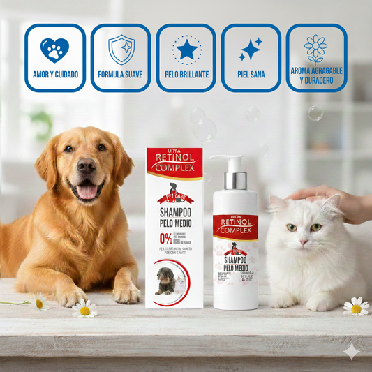 CHAMPÚ RETINOL CARE • PELO MEDIO 200ML