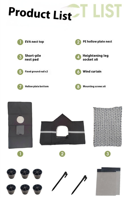 CASA PROTECTORA OUTDOOR-SHIELD - REFUGIO TÉRMICO IMPERMEABLE PARA EXTERIORES