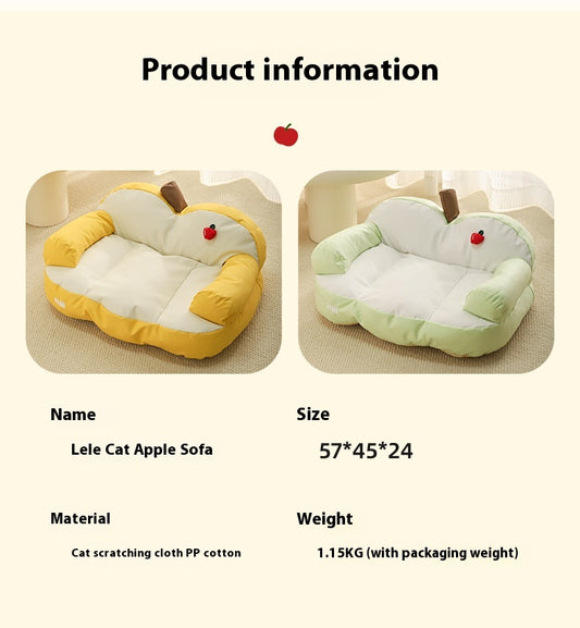 SOFÁ APPLE-SCRATCH - NIDO ERGONÓMICO CON TELA ANTI-ARAÑAZOS