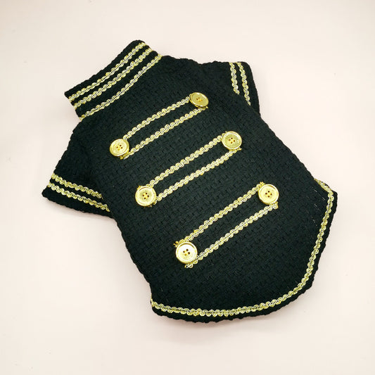 ABRIGO GALA-GOLD - CHAQUETA TÉCNICA DE ALTA COSTURA FELINA