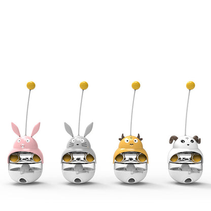 BALANCÍN INTERACTIVO "TUMBLER-FRIENDS" - DISPENSADOR COGNITIVO ANTIESTRÉS PARA GATOS