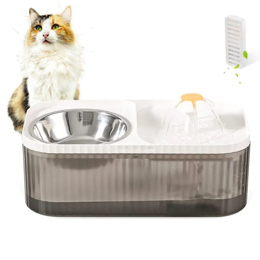 COMEDERO Y BEBEDERO CON FUENTE