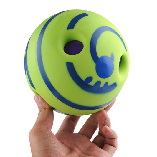 PELOTA DE ENTRENAMIENTO GIGGLE-BALL - ESFERA SENSORIAL ANTIESTRÉS CON SONIDO MECÁNICO