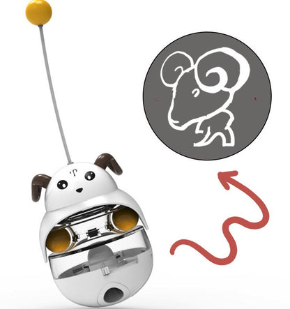 BALANCÍN INTERACTIVO "TUMBLER-FRIENDS" - DISPENSADOR COGNITIVO ANTIESTRÉS PARA GATOS