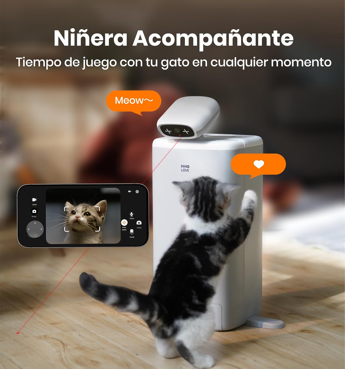 COMEDERO ROBOT VISION PAW™
