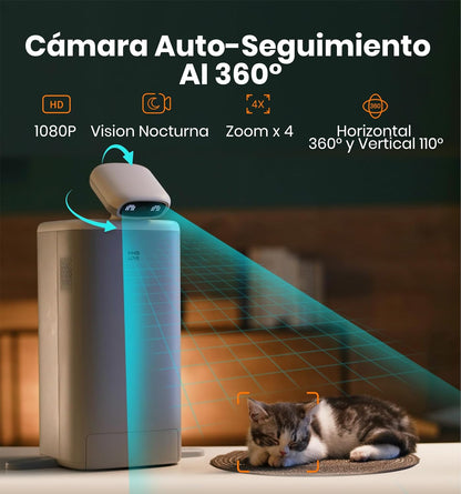 COMEDERO ROBOT VISION PAW™