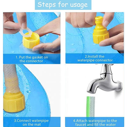 ALMOHADILLA DE AGUA REFRESCANTE PRO - PISCINA DE ASPERSIÓN ANTIDESLIZANTE