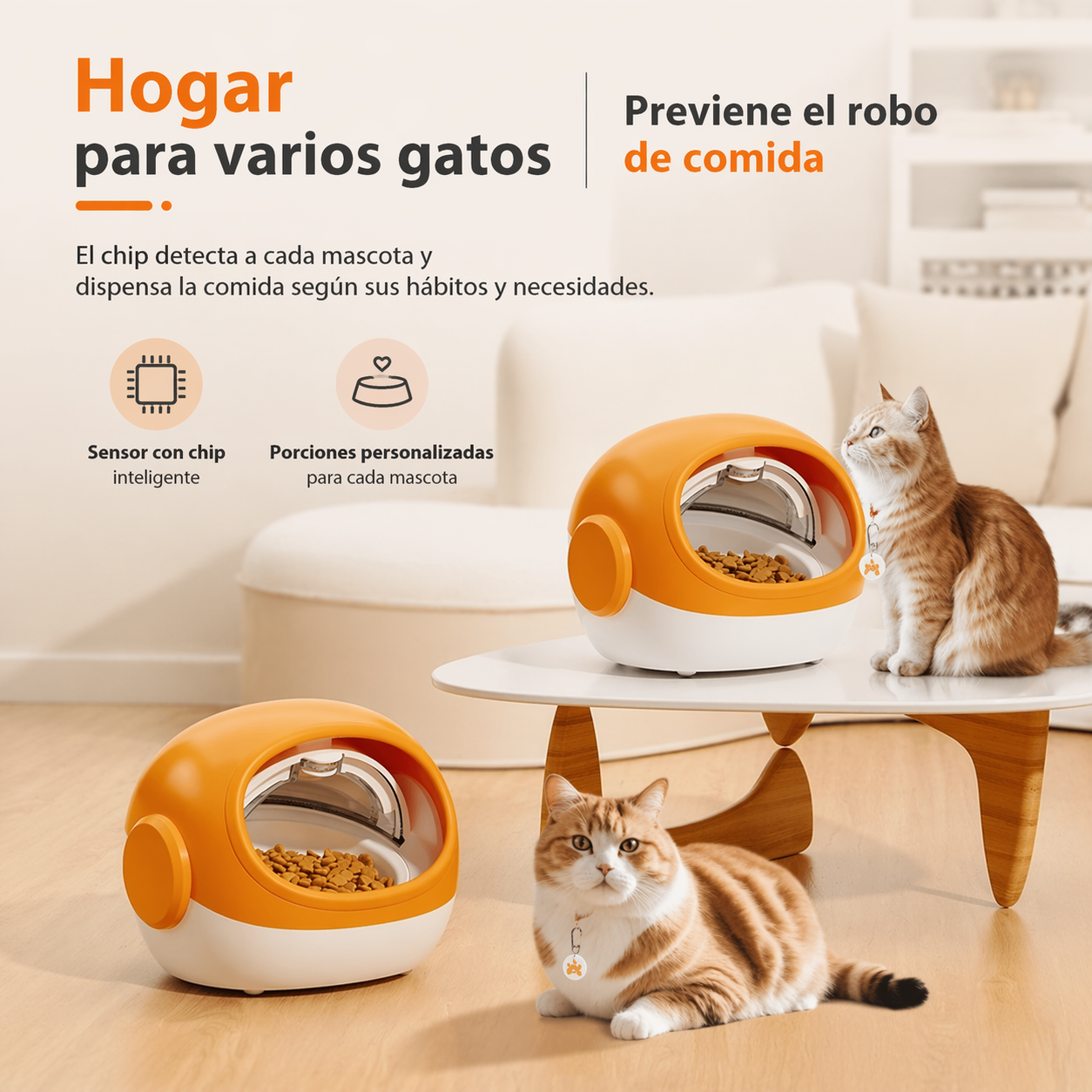 COMEDERO CON CHIP GUARDIAN PAW™