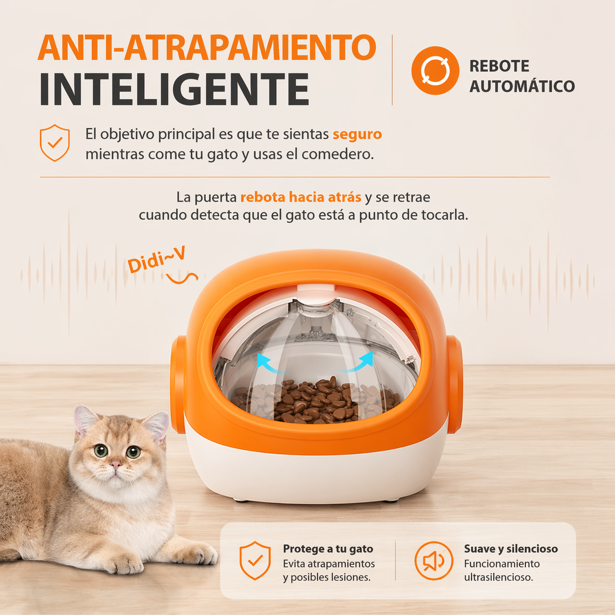 COMEDERO CON CHIP GUARDIAN PAW™