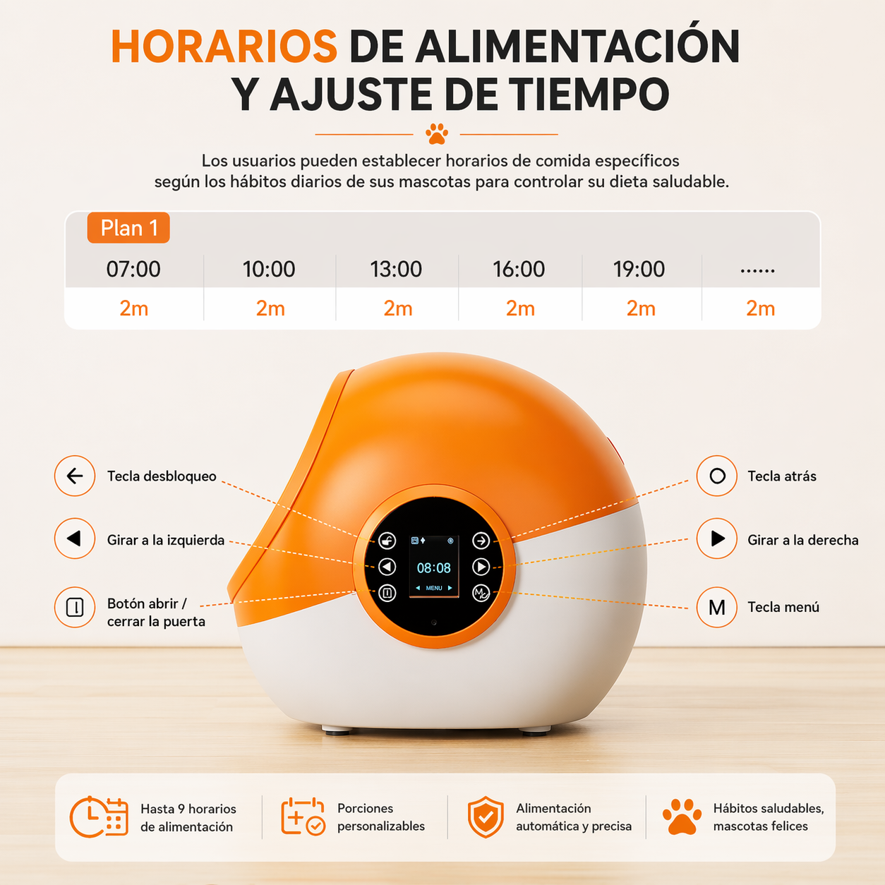 COMEDERO CON CHIP GUARDIAN PAW™