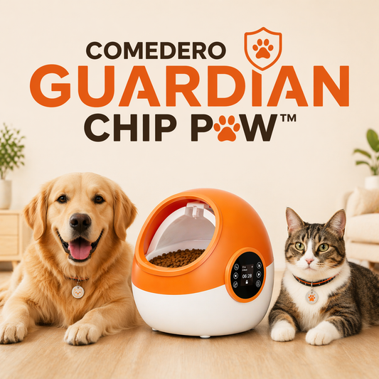 COMEDERO GUARDIAN CHIP PAW™