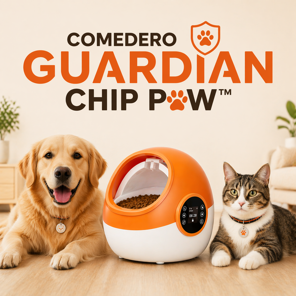 COMEDERO CON CHIP GUARDIAN PAW™