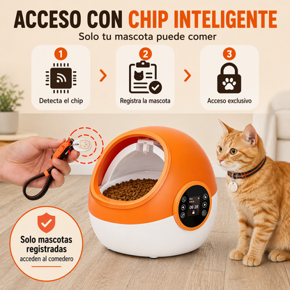 COMEDERO CON CHIP GUARDIAN PAW™