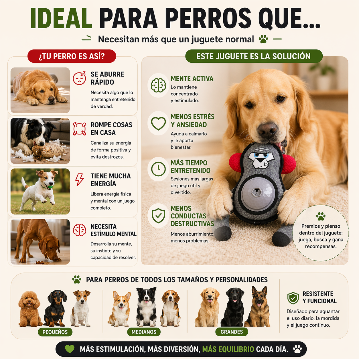 GORILA INTERACTIVO CON PREMIOS PAW™