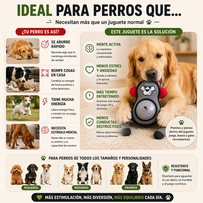 GORILA INTERACTIVO CON PREMIOS PAW™