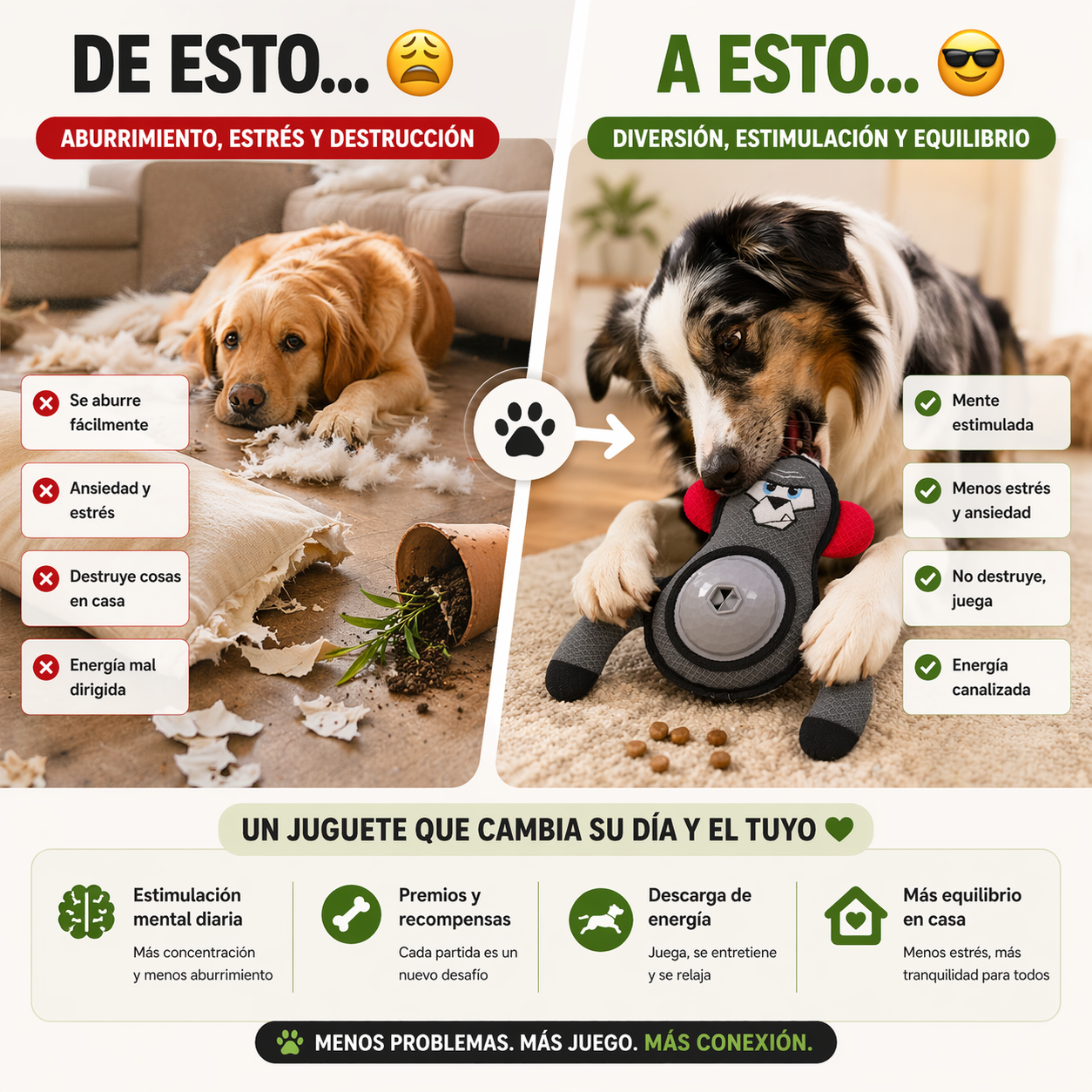 GORILA INTERACTIVO CON PREMIOS PAW™