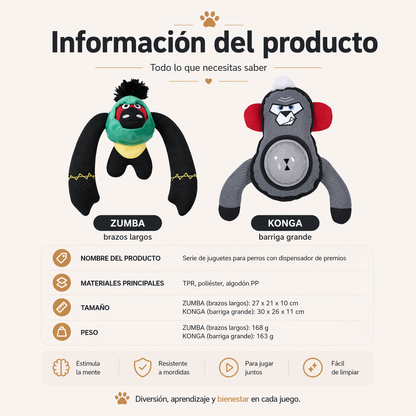 GORILA INTERACTIVO CON PREMIOS PAW™