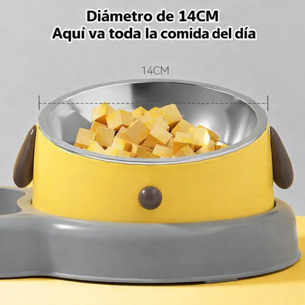 COMEDERO TRAGO & BOCADO PAW™