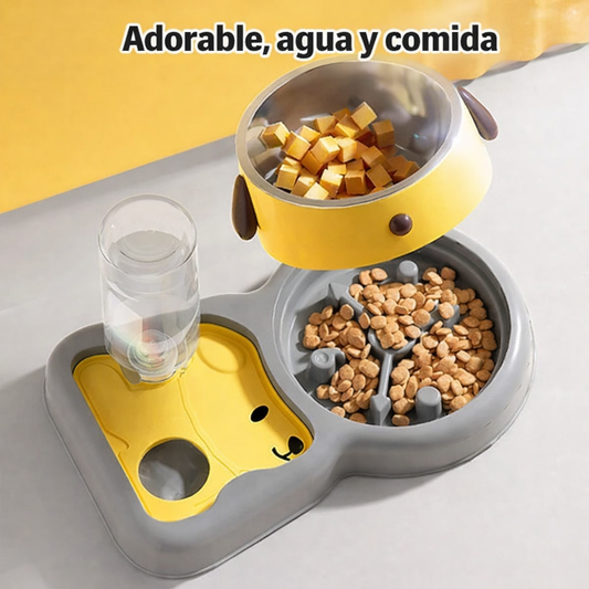 COMEDERO TRAGO & BOCADO PAW™