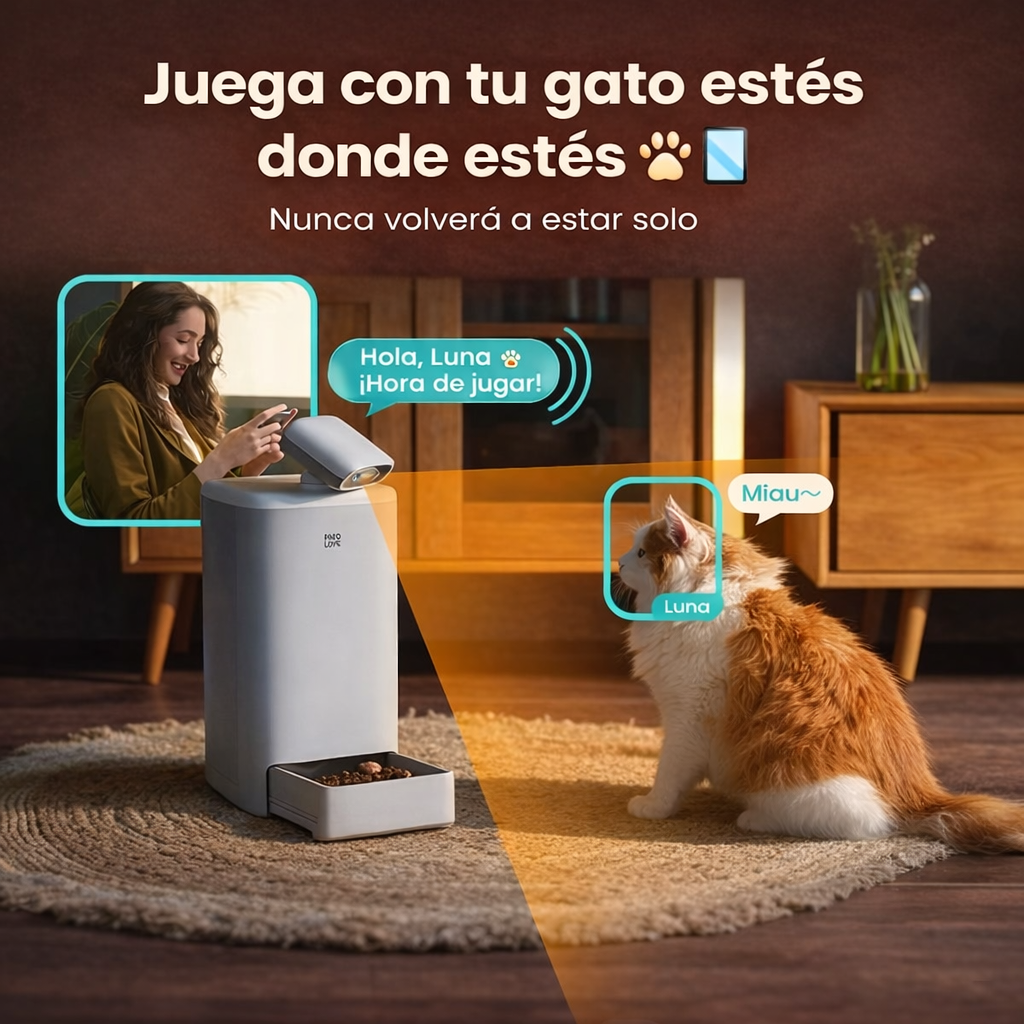 COMEDERO ROBOT VISION PAW™