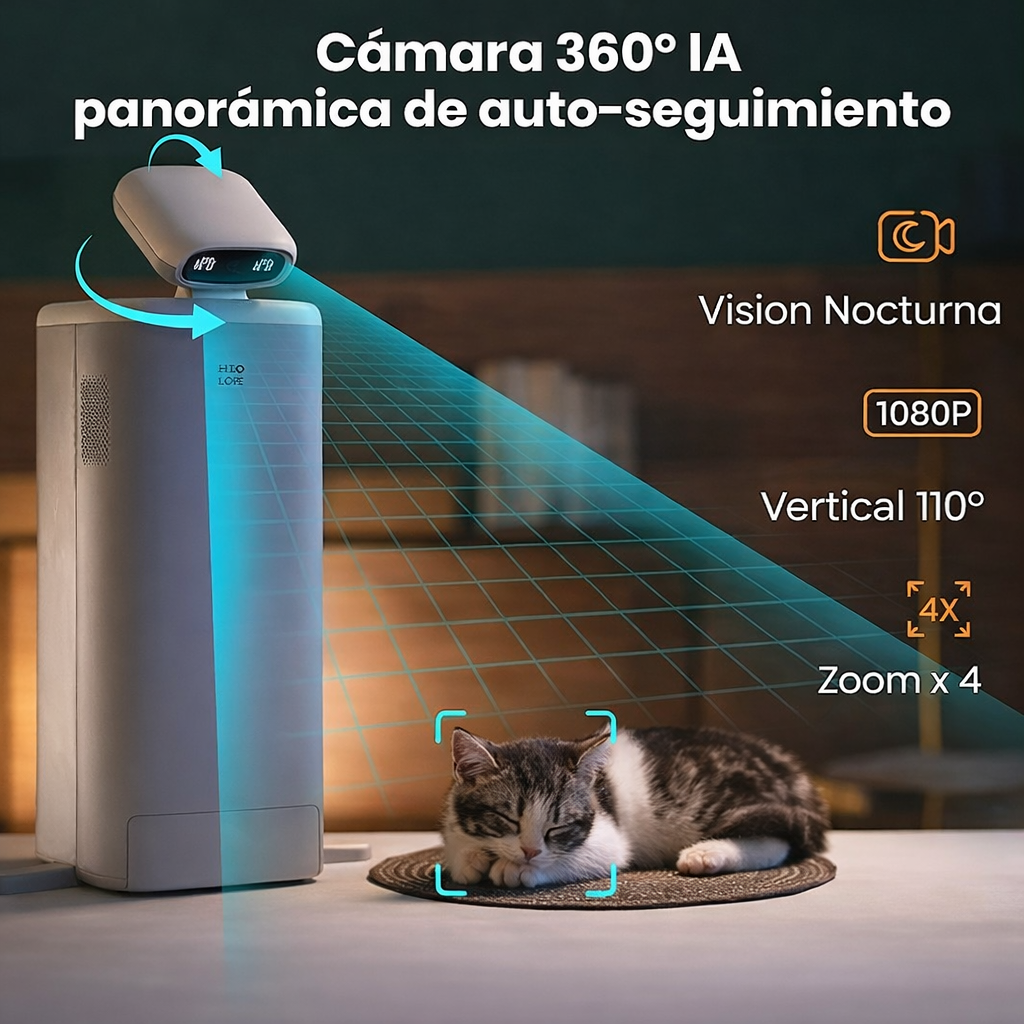 COMEDERO ROBOT VISION PAW™