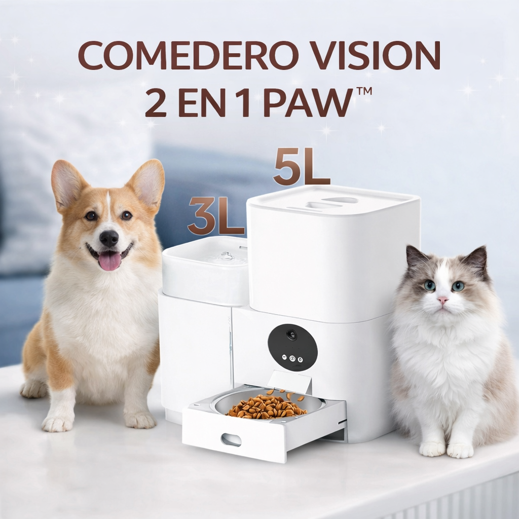 COMEDERO VISION 2 EN 1 PAW™