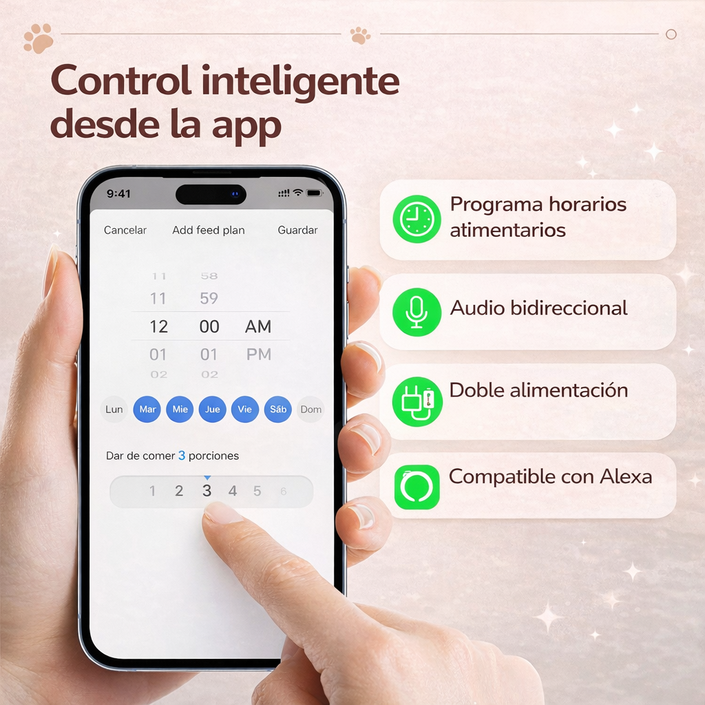 COMEDERO VISION 2 EN 1 PAW™