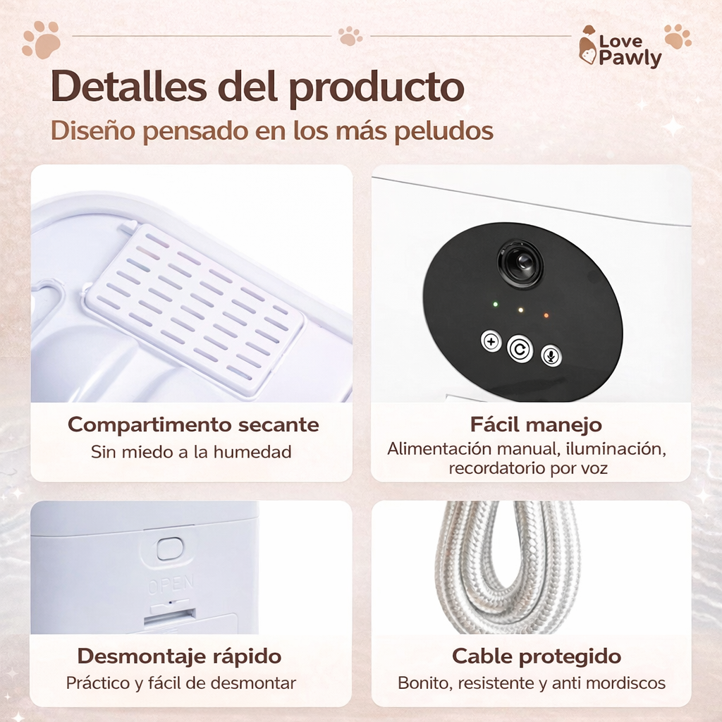 COMEDERO VISION 2 EN 1 PAW™