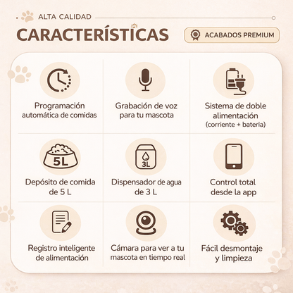 COMEDERO VISION 2 EN 1 PAW™