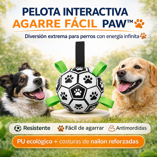 PELOTA INTERACTIVA AGARRE FÁCIL PAW™