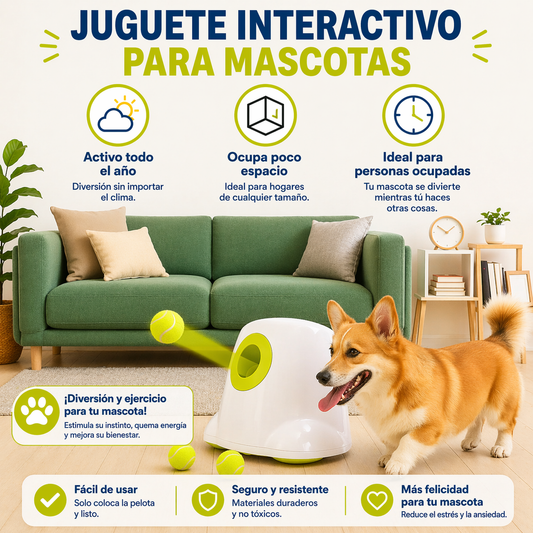 LANZADOR AUTOMÁTICO DE PELOTAS PAW™