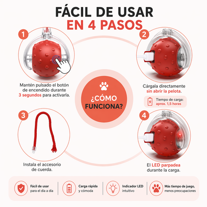 PELOTA INTELIGENTE CAZA PAW™
