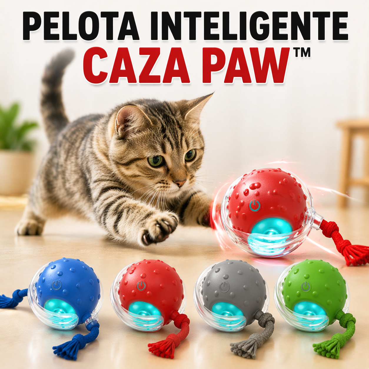 PELOTA INTELIGENTE CAZA PAW™