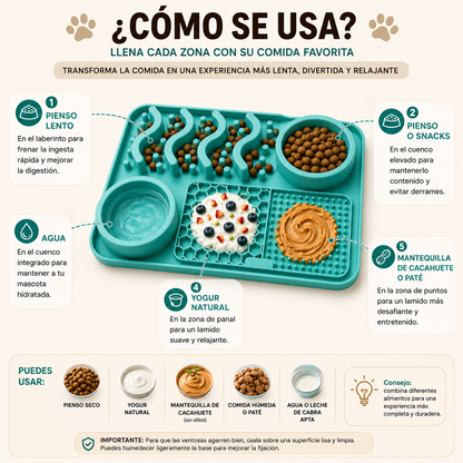 COMEDERO CALMA & COME PAW™ 5EN1
