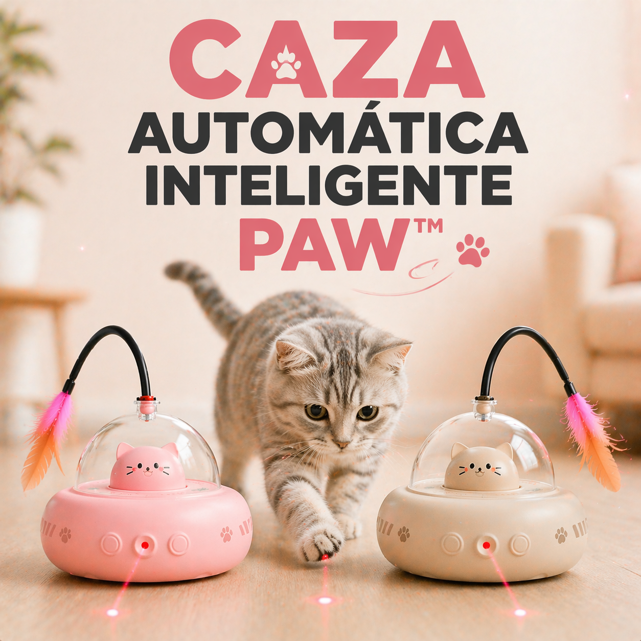 CAZA AUTOMÁTICA INTELIGENTE PAW™