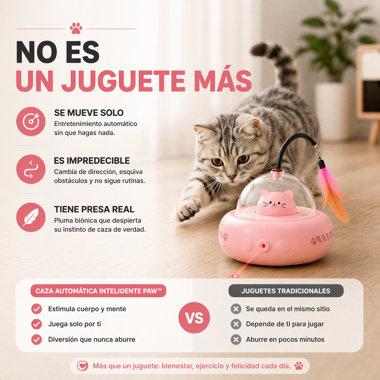 CAZA AUTOMÁTICA INTELIGENTE PAW™