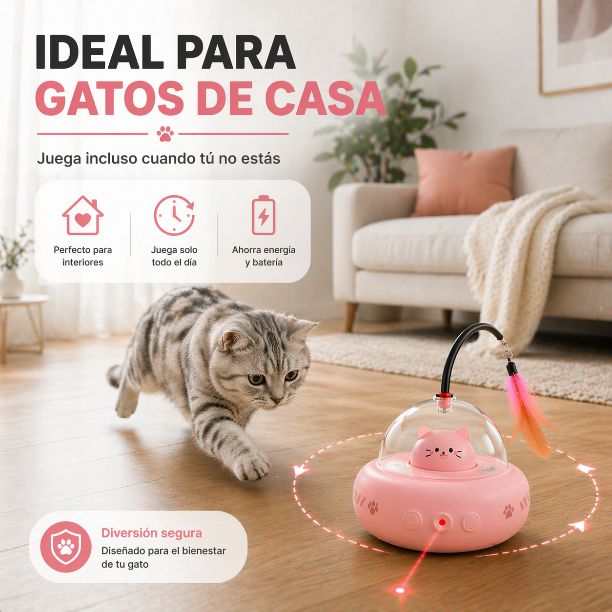 CAZA AUTOMÁTICA INTELIGENTE PAW™