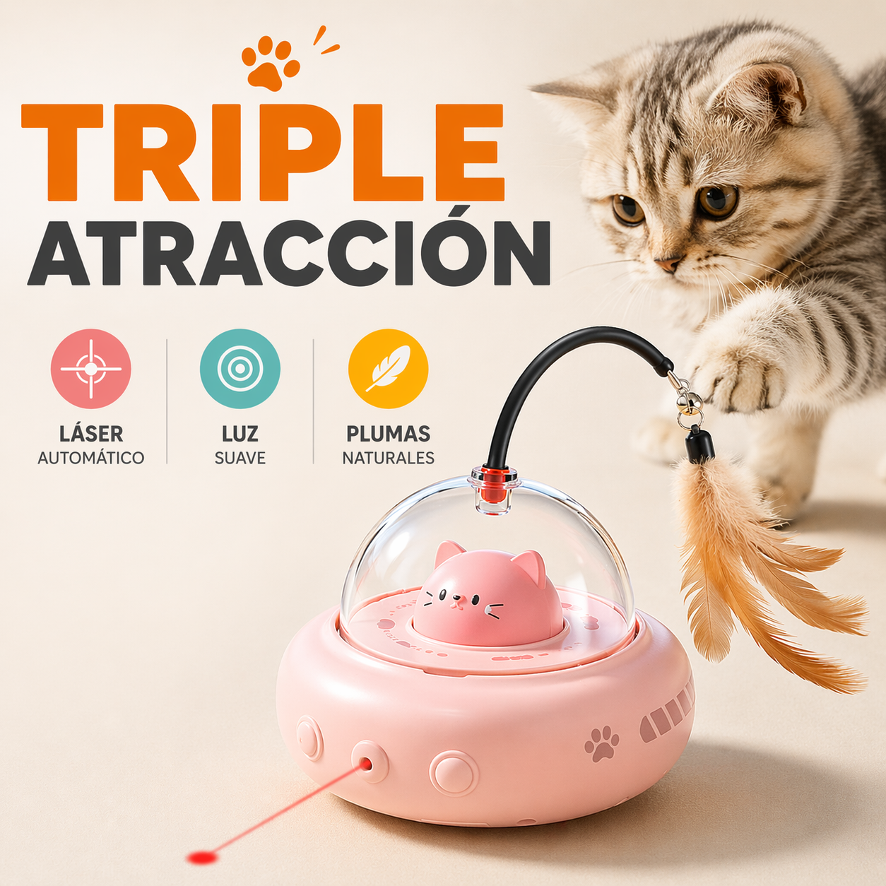 CAZA AUTOMÁTICA INTELIGENTE PAW™