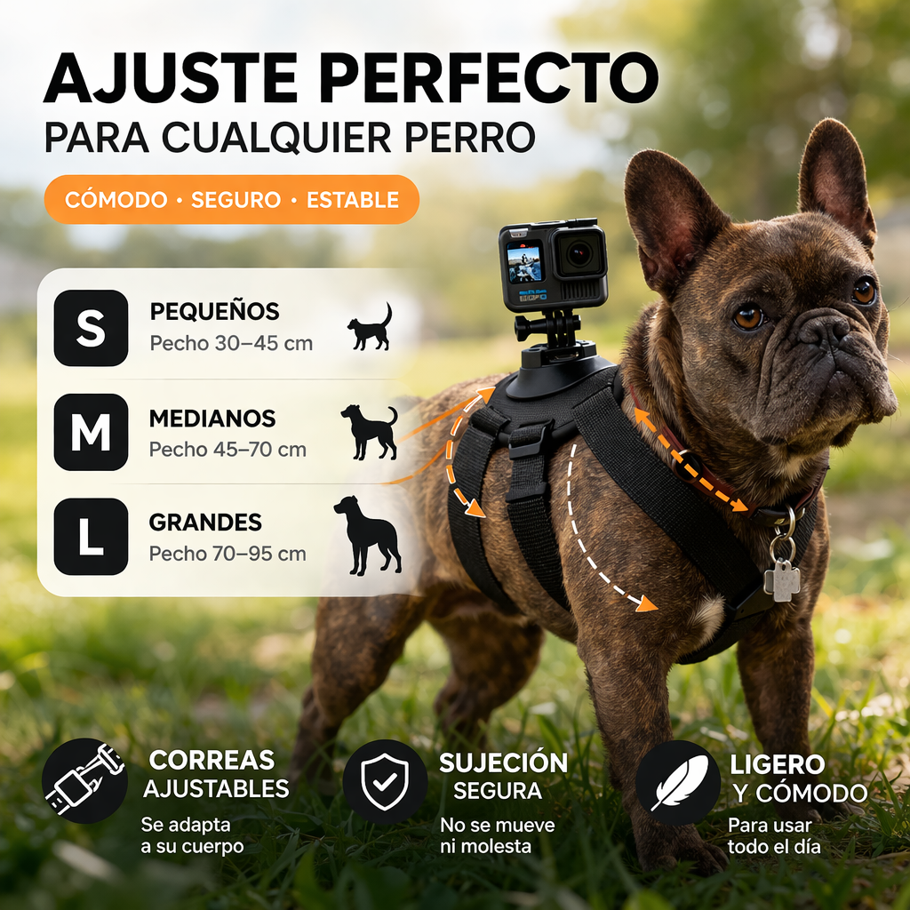 ARNÉS GOPRO PRO PAW™ POV