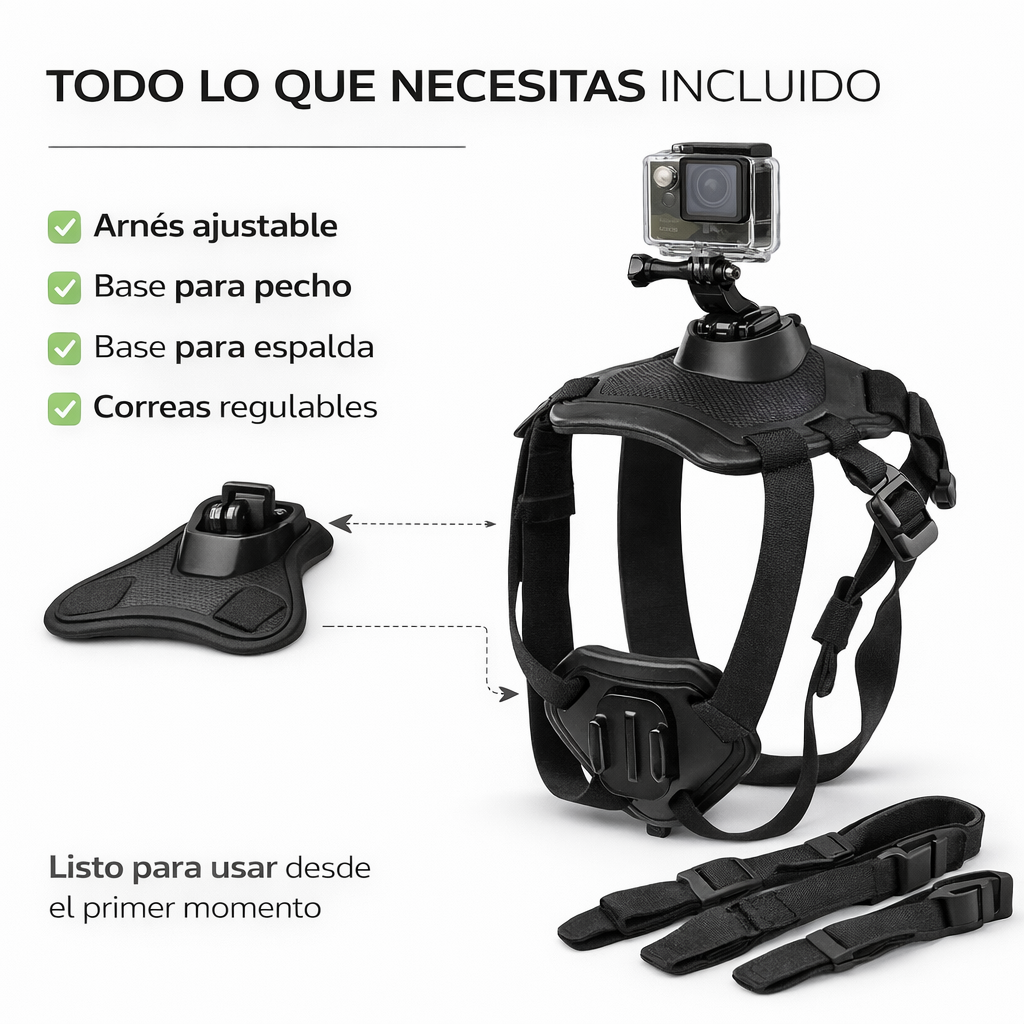 ARNÉS GOPRO PRO PAW™ POV