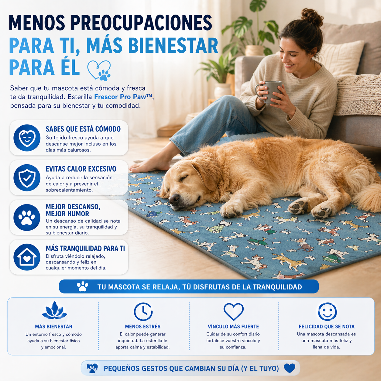 ESTERILLA FRESCOR PRO PAW™