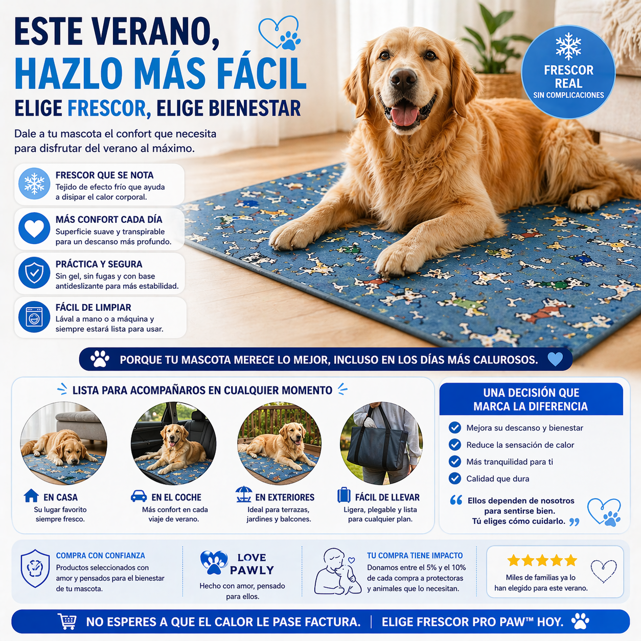 ESTERILLA FRESCOR PRO PAW™