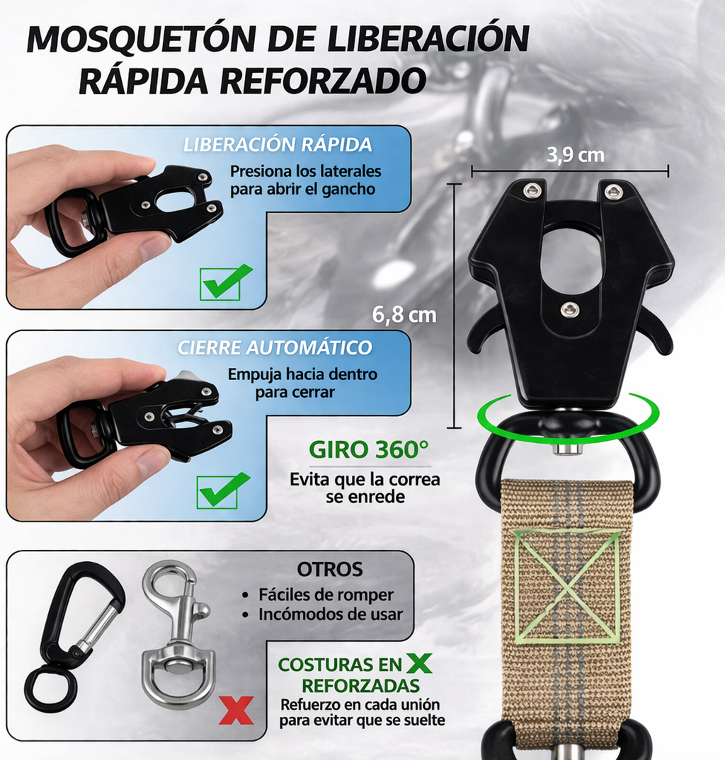 Correa Tactical Control Pro™ 4 en 1