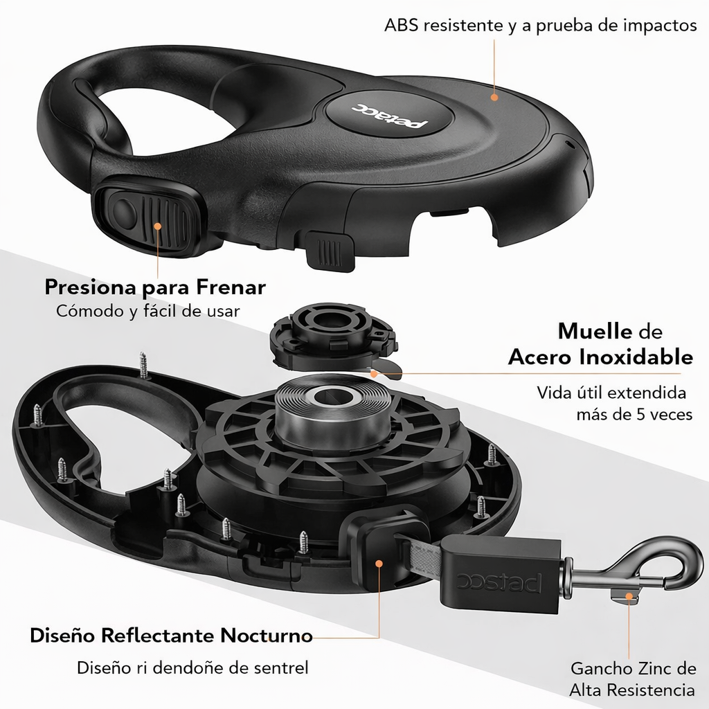 CORREA RETRÁCTIL CONTROL PRO 360™