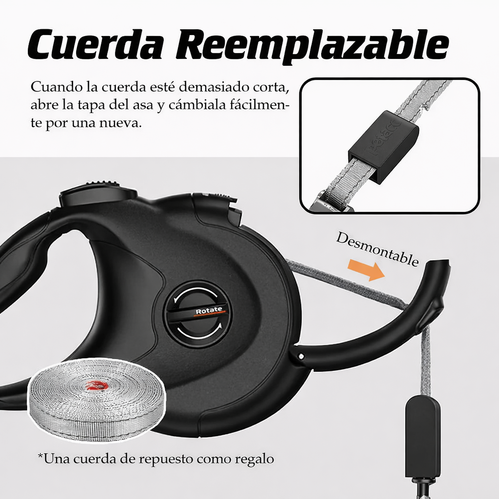 CORREA RETRÁCTIL CONTROL PRO 360™